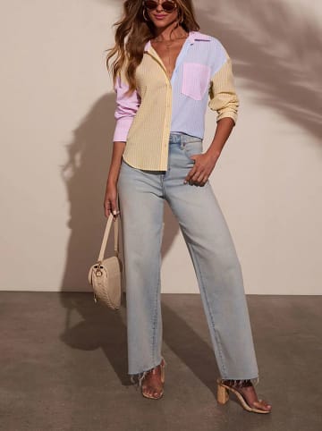 LA Angels Hemd in Gelb/ Hellblau/ Rosa