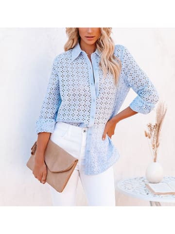 LA Angels Blouse lichtblauw