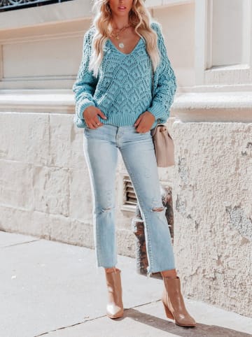 LA Angels Pullover in Hellblau