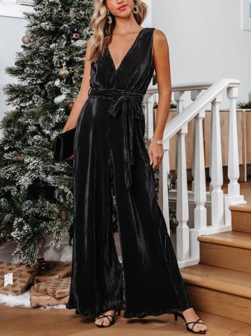 LA Angels Jumpsuit in Schwarz