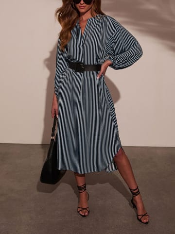 LA Angels Kleid in Grau/ Schwarz