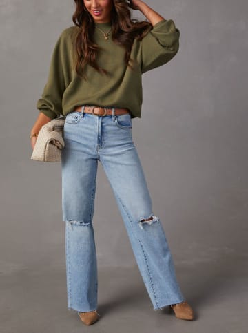 LA Angels Sweter w kolorze khaki