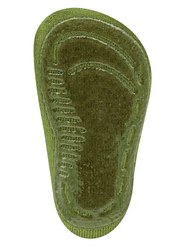 ewers 2er-Set: ABS-Socken "SoftStep Bus" in Grün