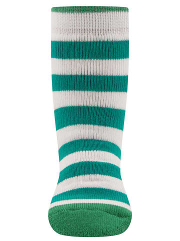 ewers 2er-Set: ABS-Socken "Lemuren" in Grün/ Dunkelblau