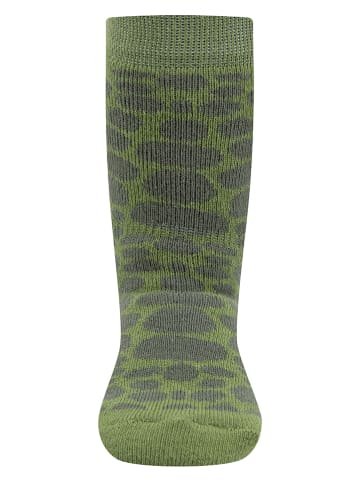 ewers 2er-Set: ABS-Socken "Krokodil" in Grün