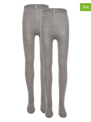 ewers 2er-Set: Strumpfhosen in Hellgrau