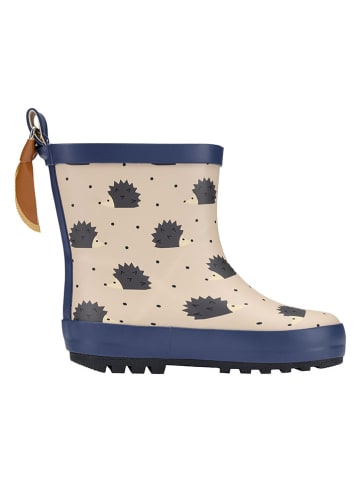 lamino Rubberlaarzen beige/donkerblauw