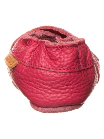 lamino Leder-Krabbelschuhe in Pink