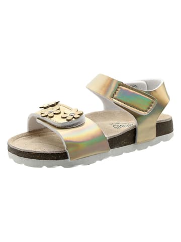 lamino Sandalen in Creme