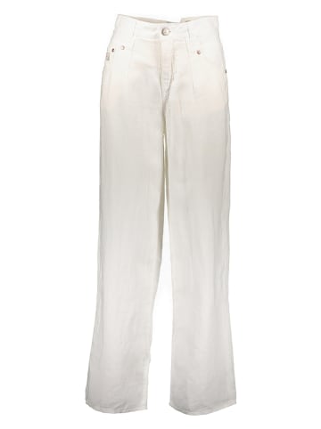 Herrlicher Leinen-Hose in Weiß