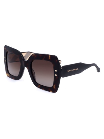 Carolina Herrera Damskie okulary przeciwsłoneczne w kolorze brązowym