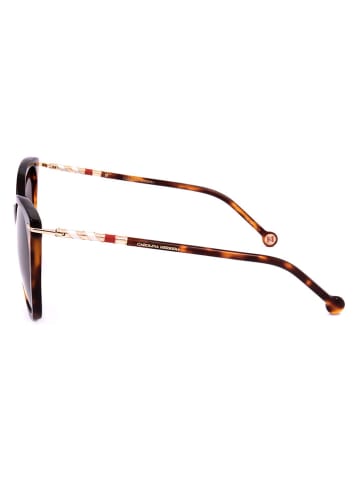 Carolina Herrera Damen-Sonnenbrille in Braun