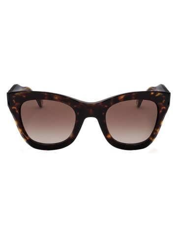 Carolina Herrera Damen-Sonnenbrille in Braun/ Hellbraun