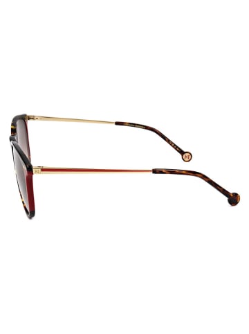 Carolina Herrera Damskie okulary przeciwsłoneczne w kolorze brązowym