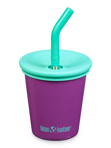 Klean Kanteen Kinderbecher "Kanteen Kid" in Lila/ Türkis - 296 ml