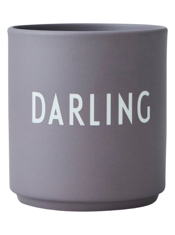 Design Letters Beker "Darling" grijs - 250 ml