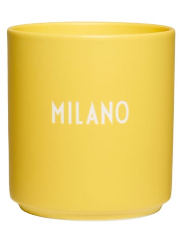 Design Letters Beker "MIlano" geel - 250 ml
