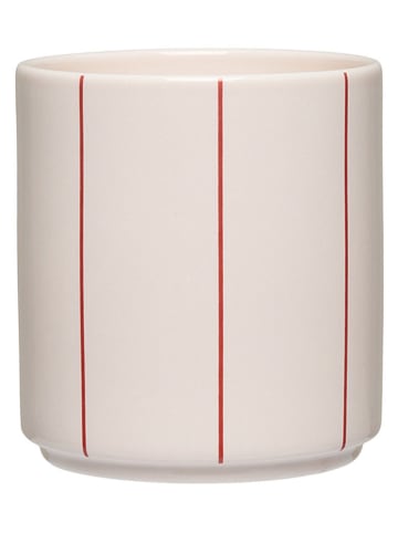 Design Letters Beker ''Pyjamas'' beige/rood - 250 ml