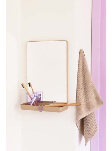 Design Letters Wandspiegel in Beige - (B)30 x (H)45 cm