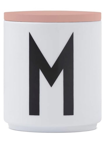 Design Letters Houten deksel lichtroze - Ø 8 cm