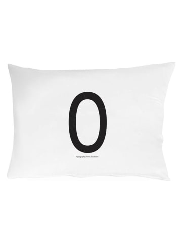 Design Letters Kussenhoes "O" wit - (L)70 x (B)50 cm