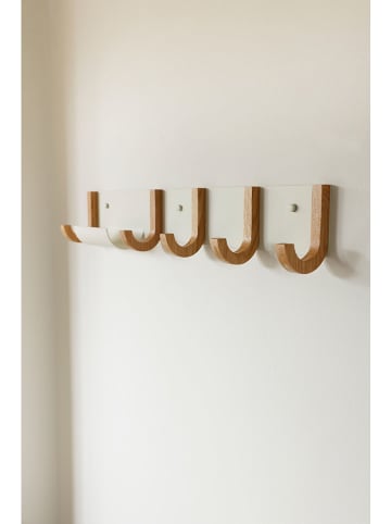 Design Letters Kapstok "Jay" crème/lichtbruin - (L)70 cm