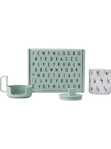 Design Letters 3tlg. Becher-Set "Grow with your cup" in Grün - 220 ml