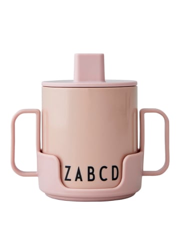Design Letters Drinkbeker "Eat & Learn" lichtroze - 220 ml