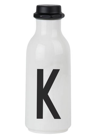 Design Letters Trinkflasche in Weiß - 500 ml