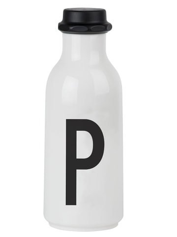 Design Letters Trinkflasche in Weiß - 500 ml