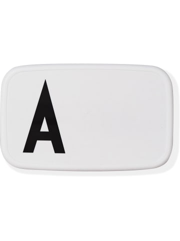 Design Letters Lunchbox in Weiß/ Schwarz - 700 ml