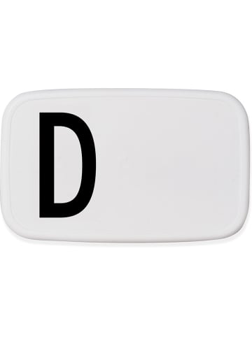 Design Letters Lunchbox wit/zwart - 700 ml