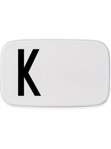 Design Letters Pojemnik w kolorze biało-czarnym na lunch - 700 ml