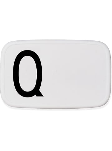 Design Letters Lunchbox in Weiß/ Schwarz - 700 ml