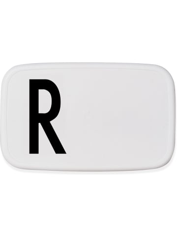 Design Letters Lunchbox in Weiß/ Schwarz - 700 ml