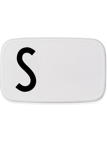 Design Letters Lunchbox in Weiß/ Schwarz - 700 ml