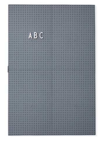 Design Letters Message-board donkergrijs - A3