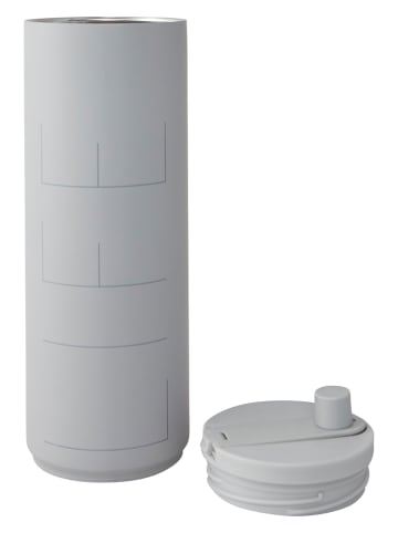 Design Letters Isoleerbeker "Life" grijs - 500 ml