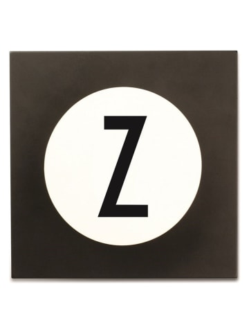 Design Letters Wandhaak "Z" zwart - (B)9 x (H)14 cm
