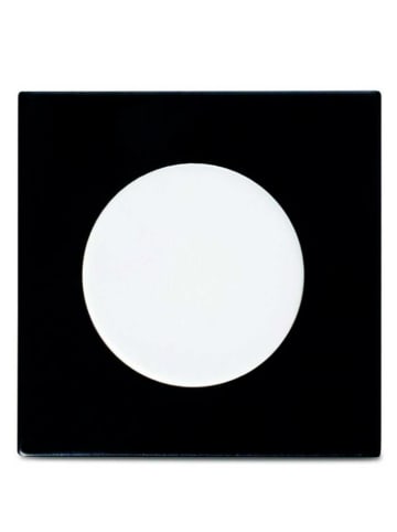 Design Letters Wandhaken in Schwarz/ Weiß - (B)9 x (H)14 cm