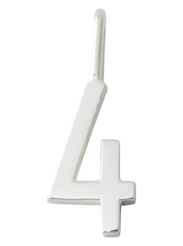 Design Letters Zilveren hanger "Lucky numbers"