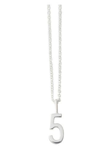 Design Letters Srebrna zawieszka "Lucky numbers"