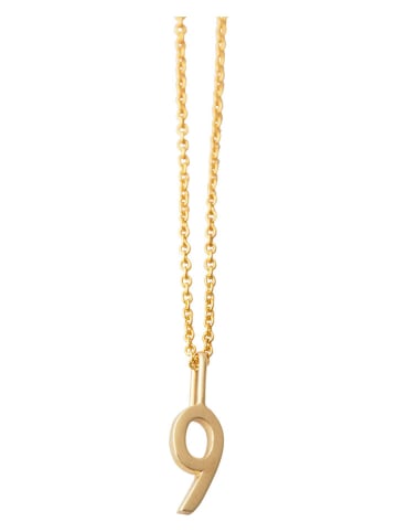 Design Letters Pozłacana zawieszka "Lucky numbers"