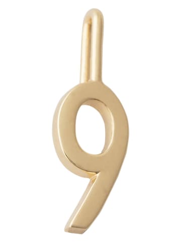 Design Letters Vergold. Anhänger "Lucky numbers"