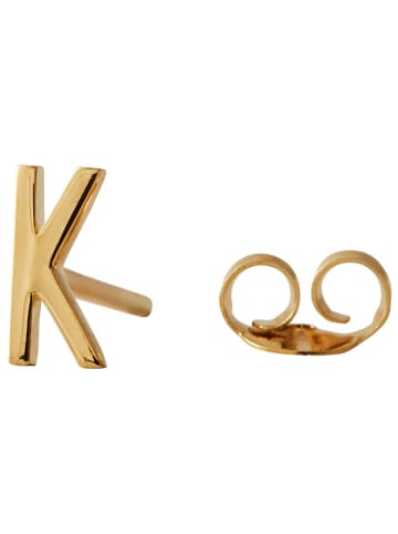 Design Letters Vergulde oorstekers "Archetypes"