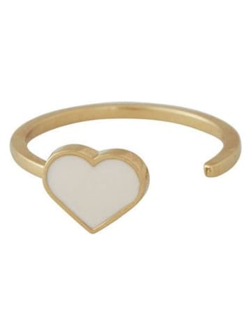 Design Letters Vergulde ring ''Heart''
