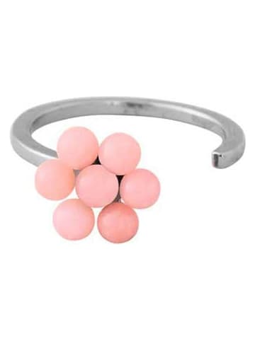 Design Letters Zilveren ring ''My Flower'' met edelstenen