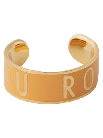 Design Letters Vergulde ring ''Candy''