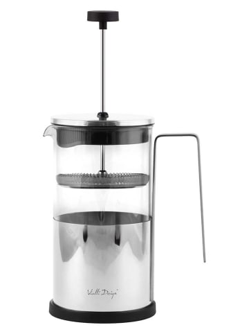 Vialli Design Zaparzacz "Diamante" w kolorze srebrnym do herbaty - 1 l