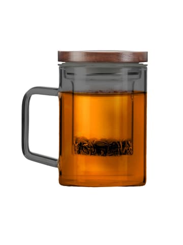 Vialli Design Theekop "Soho" grijs - 350 ml